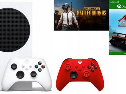 Konsola Microsoft Xbox Series S 512GB SSD Biała + 2 x Pad + Gry !