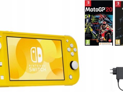 NINTENDO SWITCH LITE + GRY !