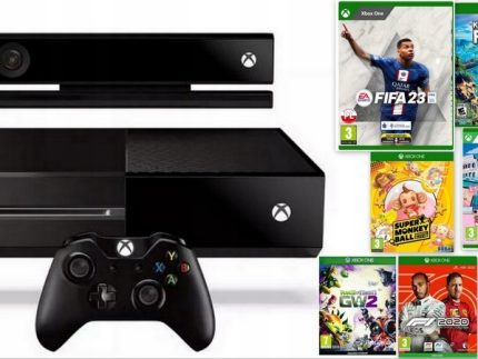 XBOX ONE 1TB + KINECT + FIFA 23 + GRY !