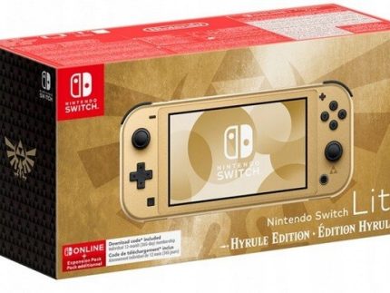 Nintendo Switch Lite Hyrule Edition Stan BDB !