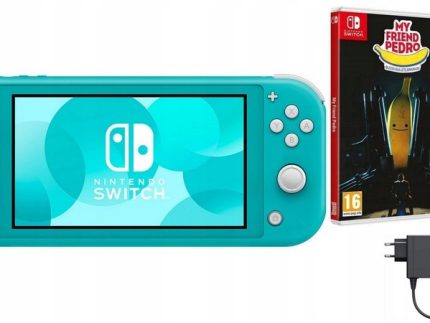 NINTENDO SWITCH LITE + NOWA GRA !