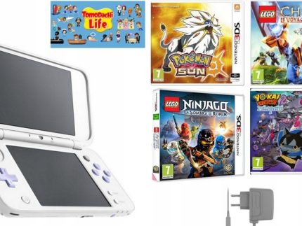 Konsola New Nintendo 2DS XL Tomodachi + POKEMON + SUPER GRY ! Mega Zestaw !
