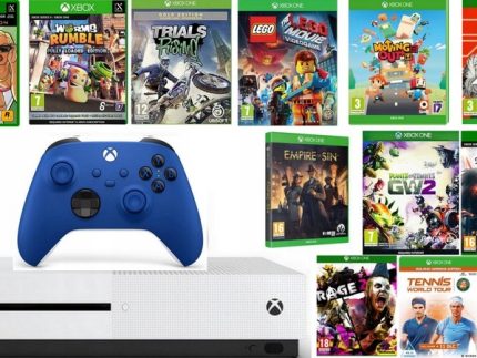 Konsola Microsft Xbox One S + Pad Oryginalny + GTA Trilogy + Gry