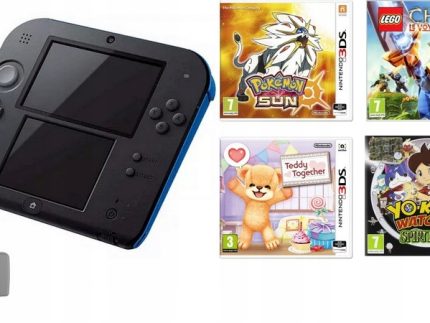 NINTENDO 2DS + POKEMON + GRY