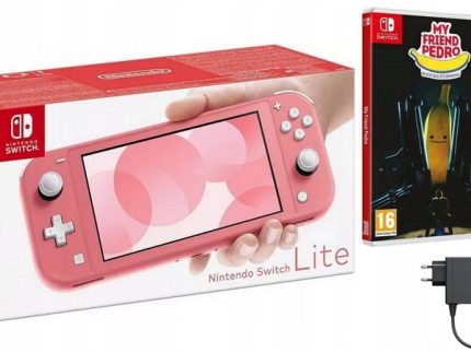 NINTENDO SWITCH LITE stan BDB ! + NOWA GRA !