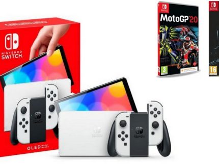 KONSOLA NINTENDO SWITCH OLED + GRY !