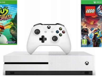 Konsola Microsoft Xbox One S + Oryginalny Pad + GRY !