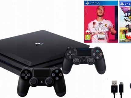PlayStation 4 PRO 1TB CUH-7216B + GRY 2 pady !