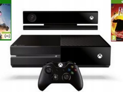 Konsola Microsoft Xbox One + Kinect + Oryginalny Pad + Forza Horizon + Gra