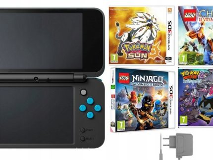 Konsola New Nintendo 2DS XL + POKEMON + SUPER GRY ! Mega Zestaw !