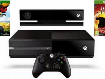 XBOX ONE + KINECT + FARMING SIMULATOR