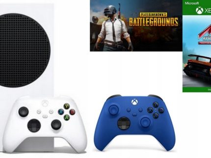 Konsola Microsoft Xbox Series S 512GB SSD Biała + 2 x Pad + Gry !