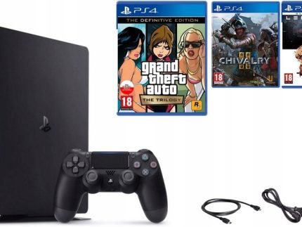 PlayStation 4 Slim PS4 + GTA + GRY !