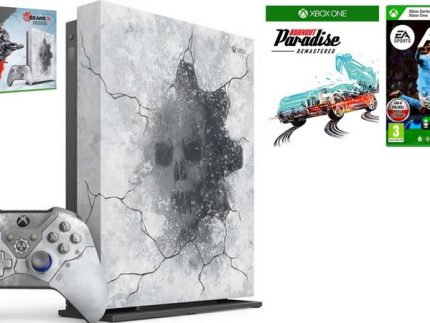 LIMITOWANA KONSOLA MICROSOFT XBOX ONE X 1TB GEARS 5 KOMPLETNY ZESTAW